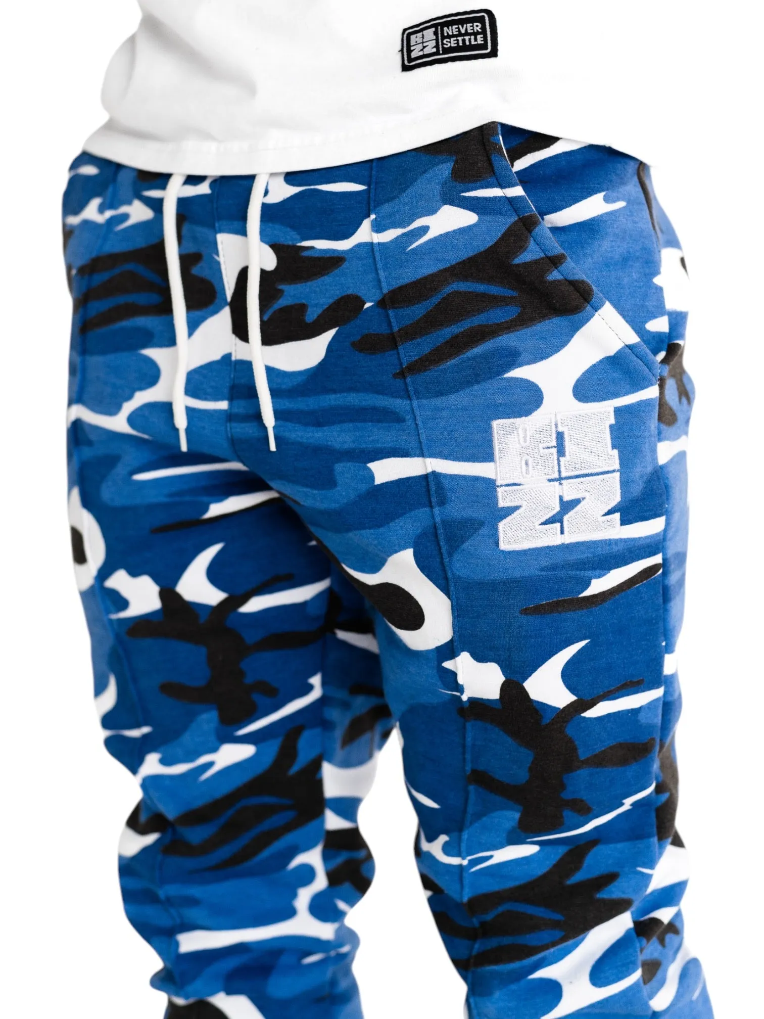 (Pre-Order) StackJaxx Pants in Blue Camo