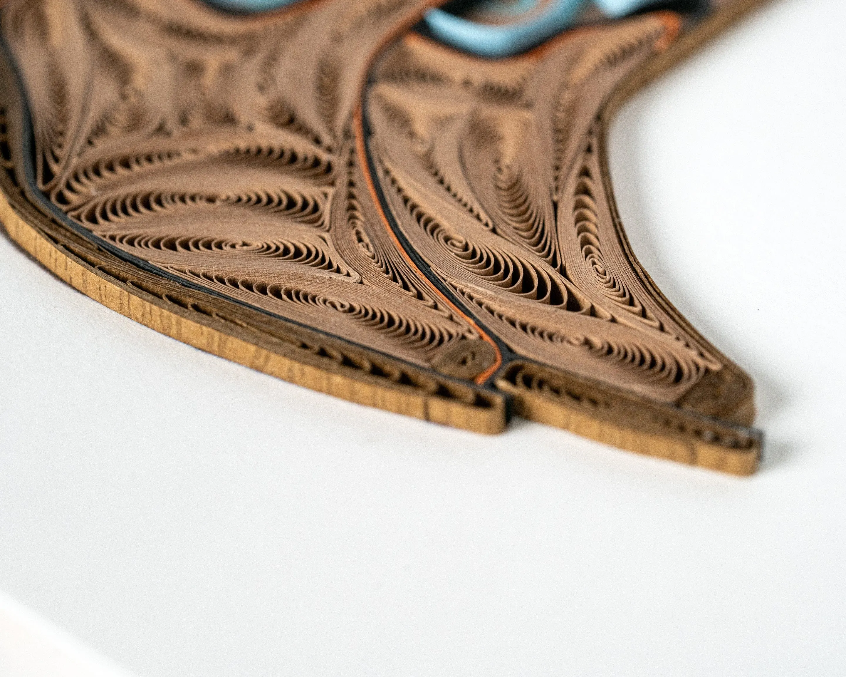 Quilled Cowboy Boots Greeting Card