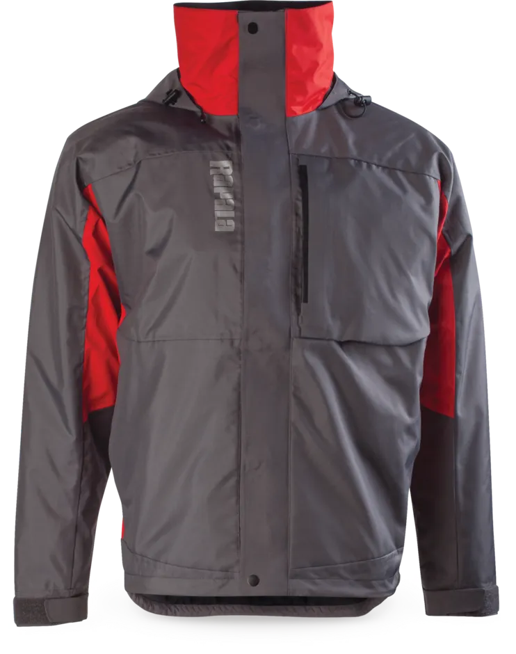 Rapala Rain Jacket Grey Red