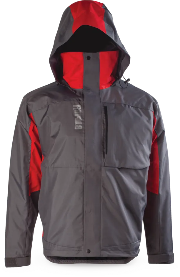Rapala Rain Jacket Grey Red