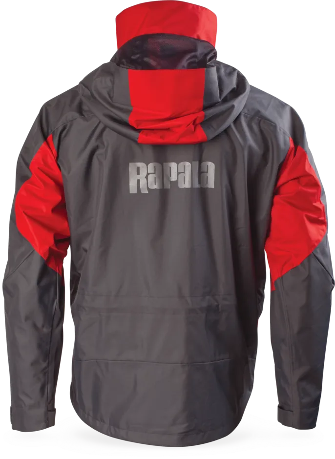 Rapala Rain Jacket Grey Red
