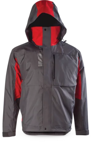 Rapala Rain Jacket Grey Red