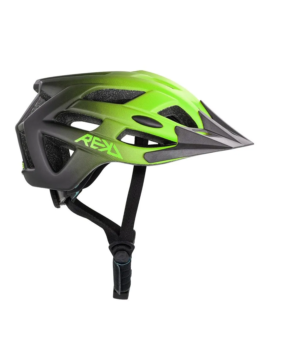 REKD Pathfinder Mountain Bike Helmet - Green