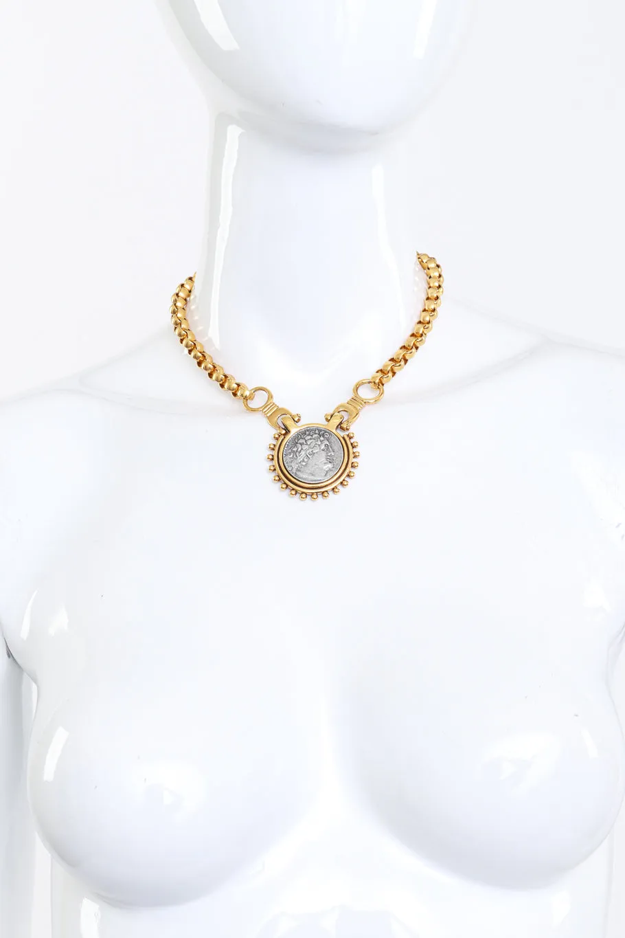 Roman Coin Collar Necklace