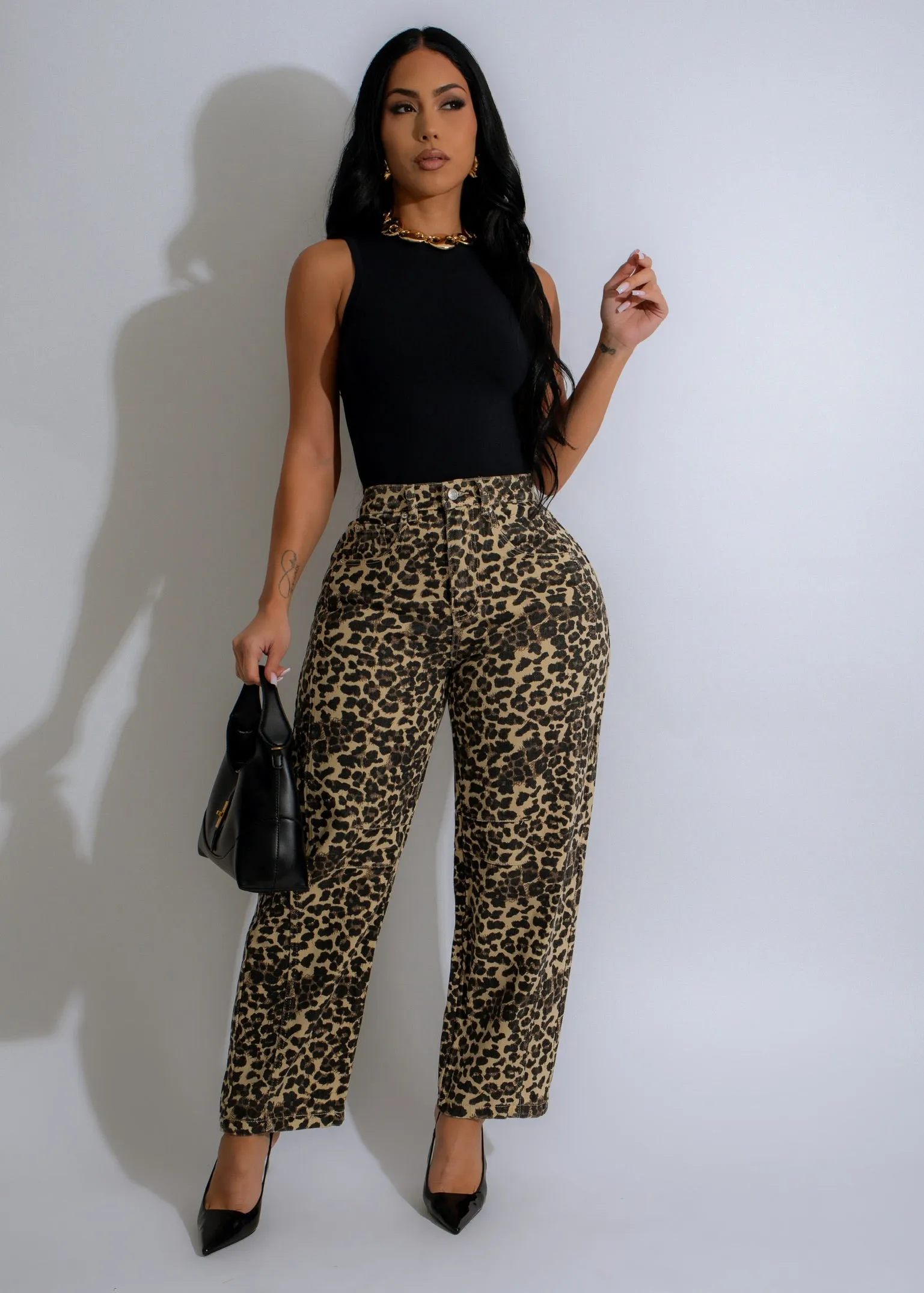 Savage Spirit Jeans Brown