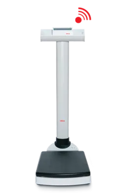 seca 704r - Class III high capacity digital column scale, extremely robust large base, BMI. RS232 interface - ideal for Renal Units