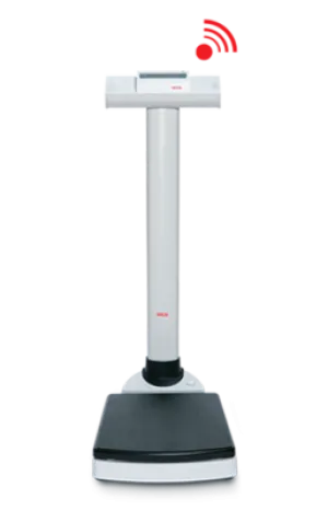seca 704r - Class III high capacity digital column scale, extremely robust large base, BMI. RS232 interface - ideal for Renal Units