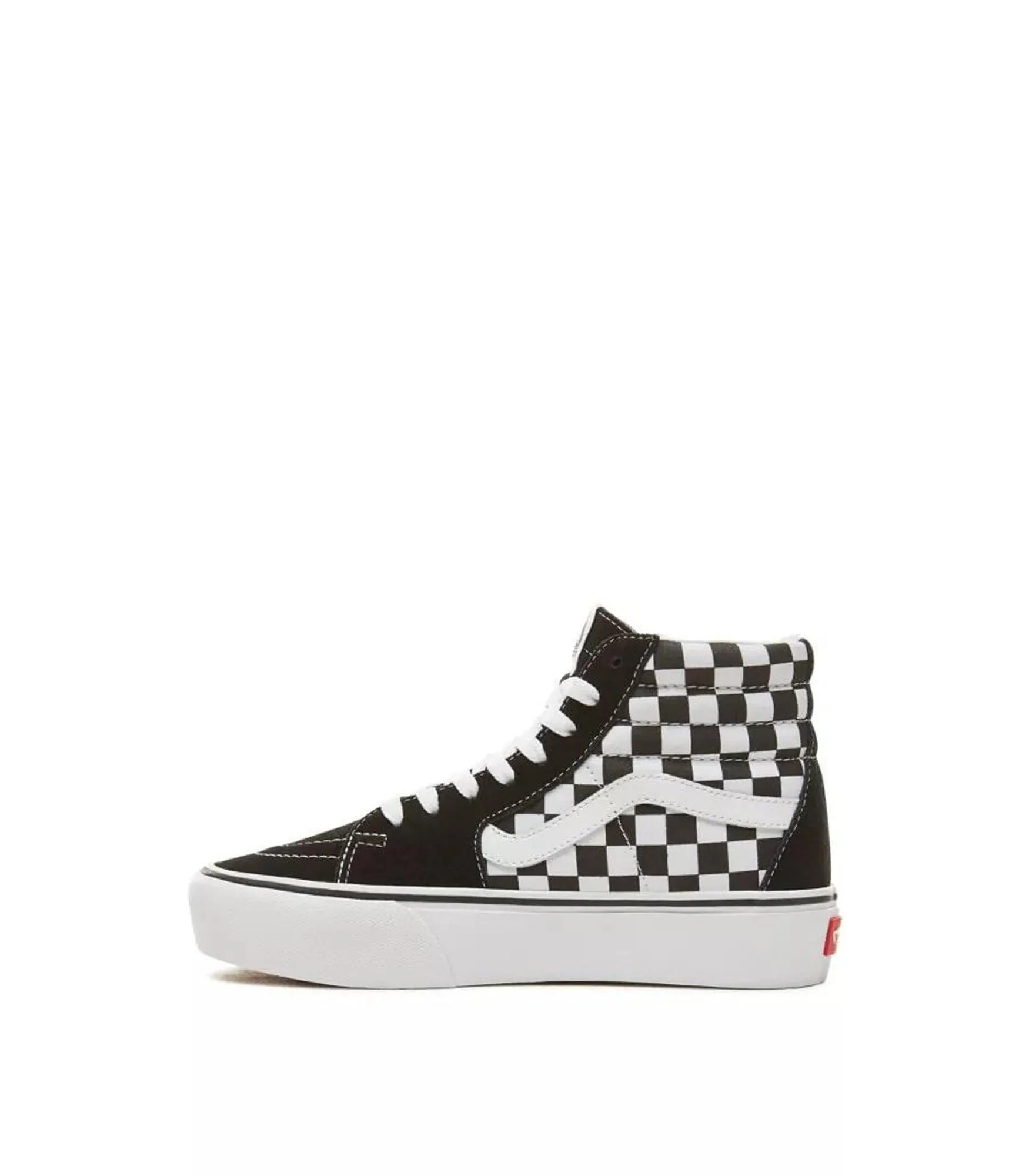 Sk8-Hi Platform 2 - Checkerboard/True White