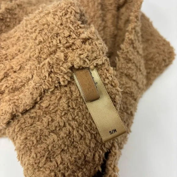 Skims Cozy Knit Tank and Shorts Set Camel Size Small Medium