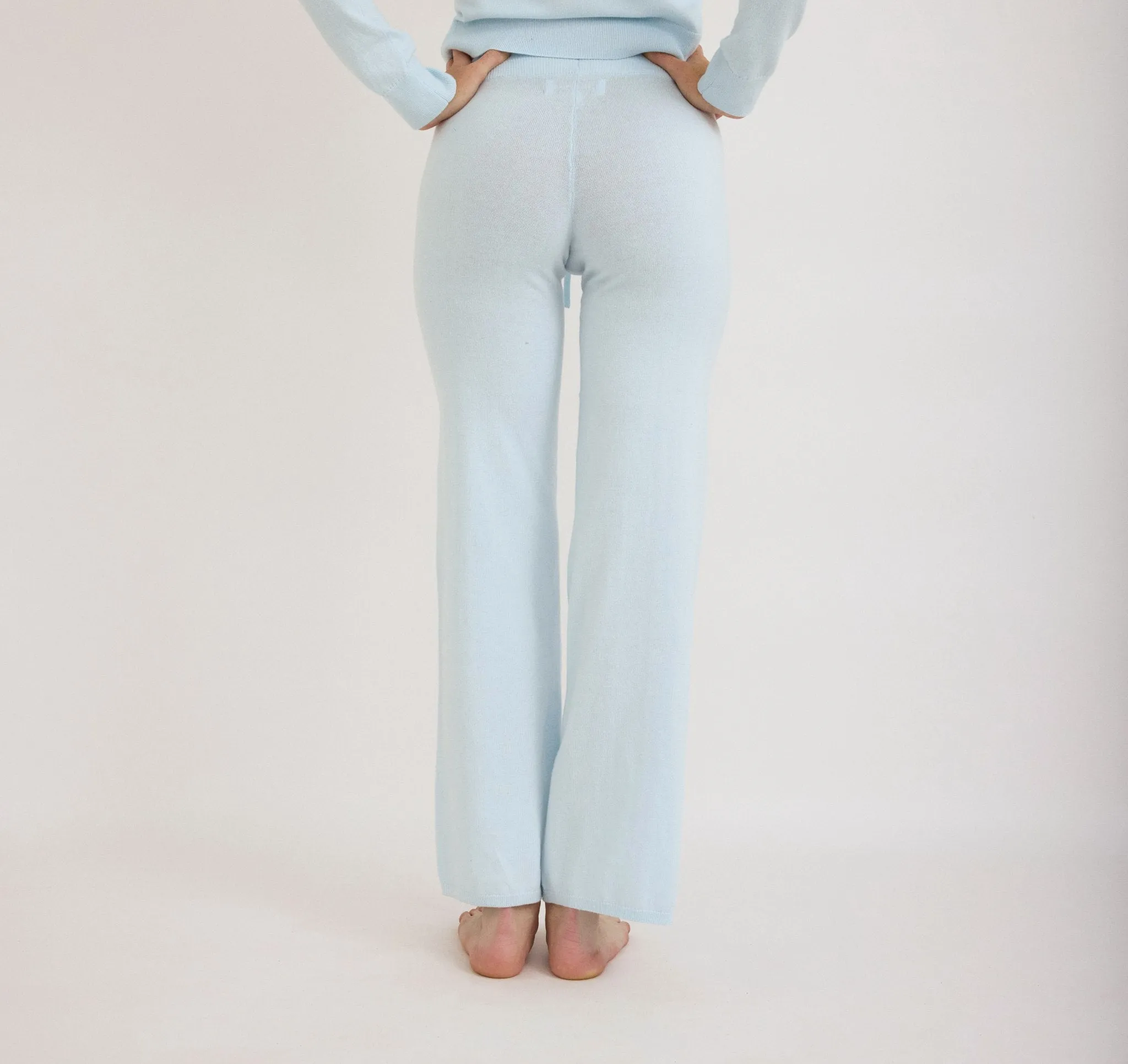 Soft Knit Straight Leg Pants