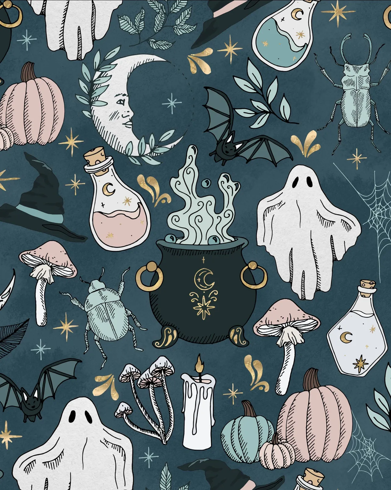 Spooky Season Harem Romper