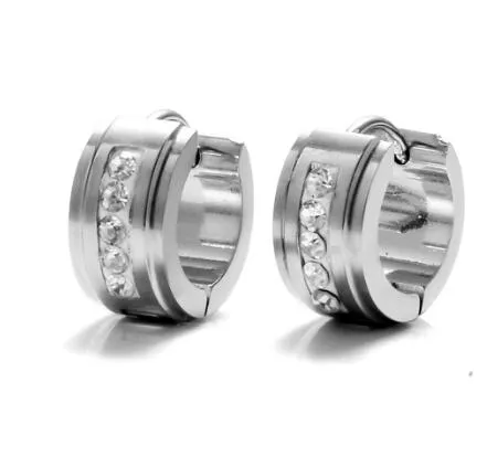 Stainless steel Jewelry Crystal Earrings