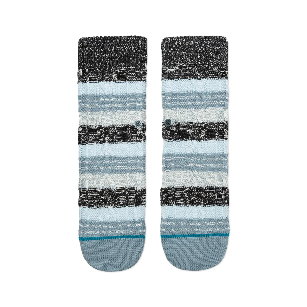 Stance Jalama Crew Slipper Socks - Light Blue