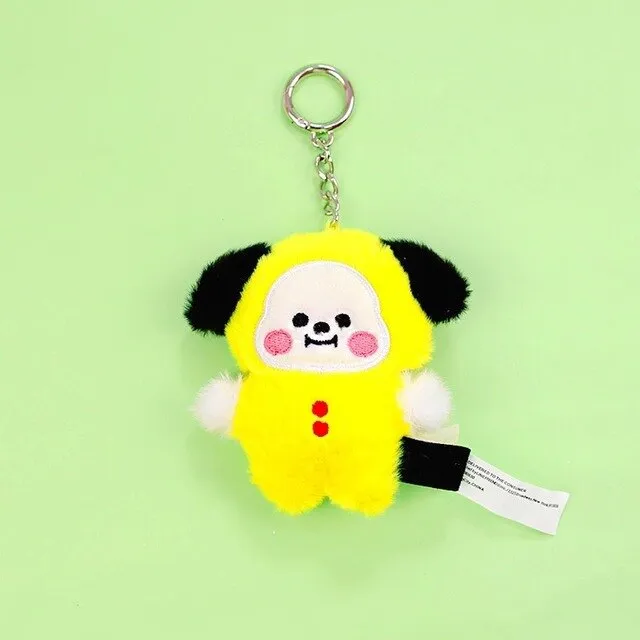 Super Soft BT21 Plush Keychain