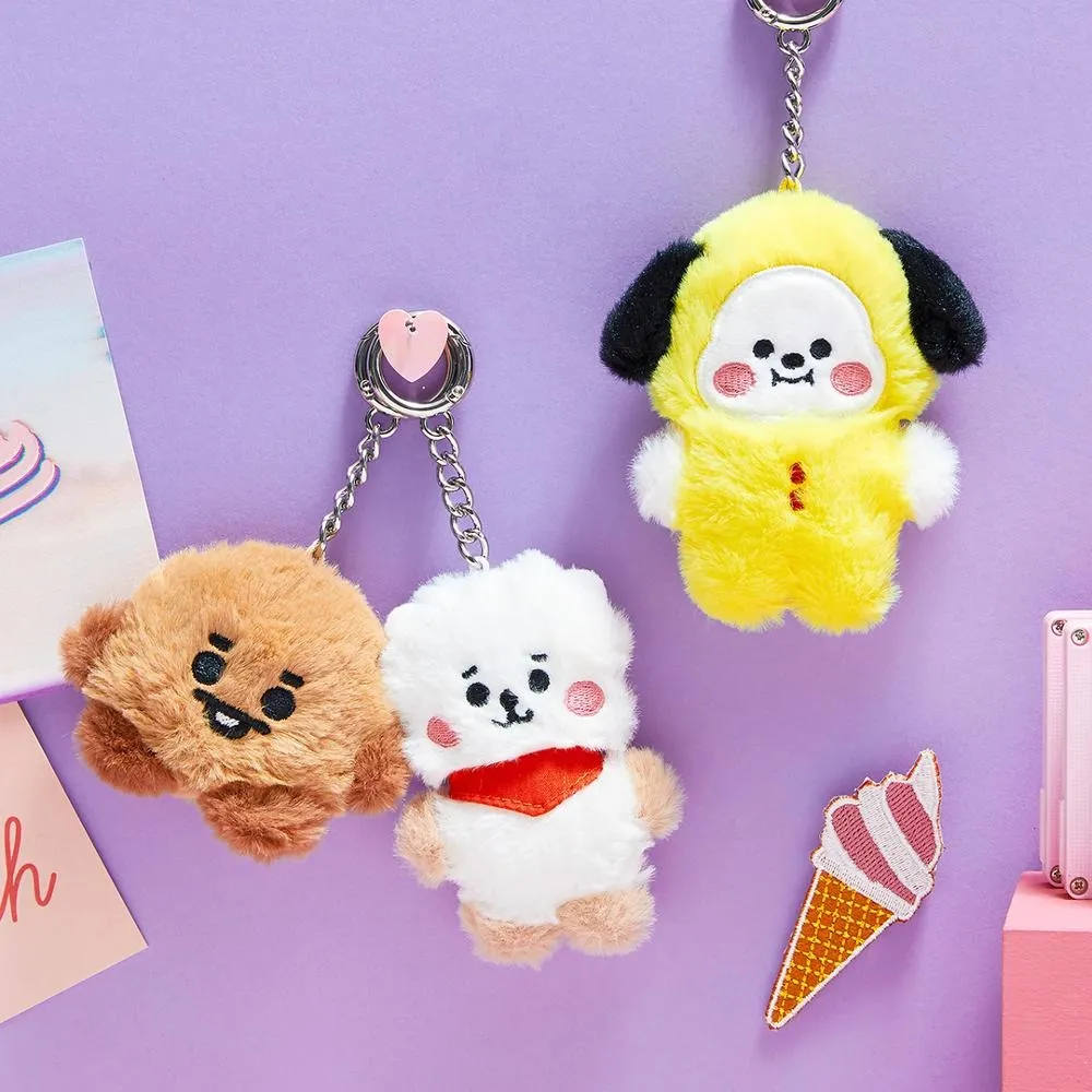 Super Soft BT21 Plush Keychain