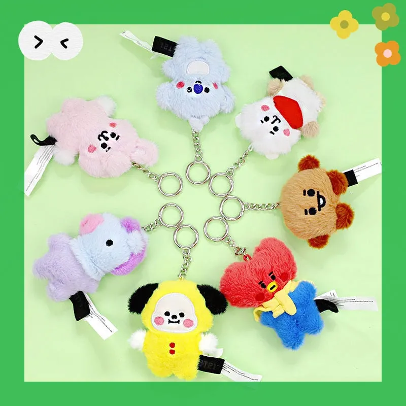 Super Soft BT21 Plush Keychain