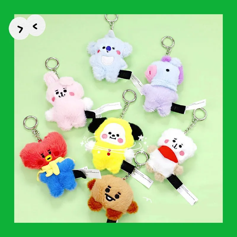 Super Soft BT21 Plush Keychain