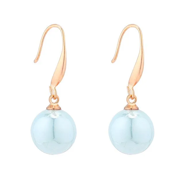 Tassel Metal Long Chandelier Earrings