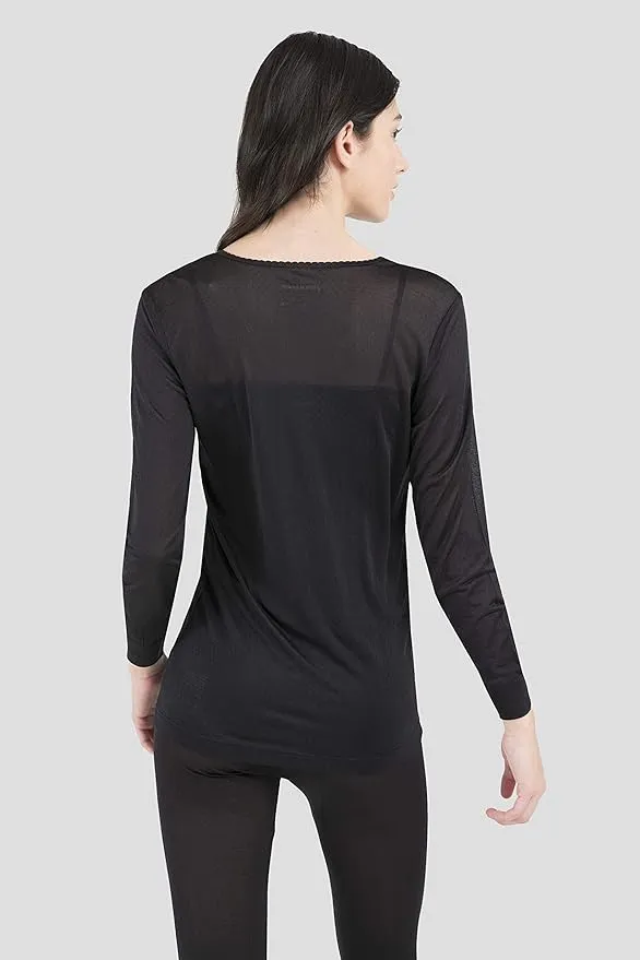 Terramar Thermasilk 1.0 Baselayer Crew Womens