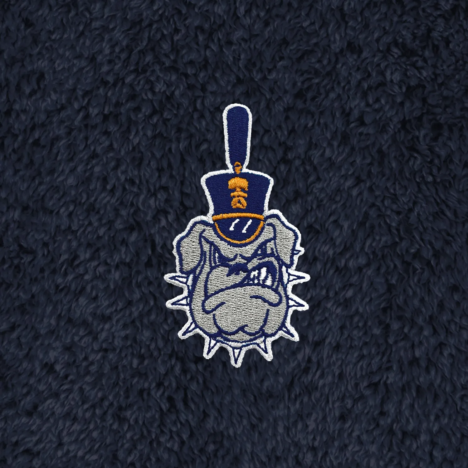 The Citadel, Spike, Navy Ladies Cozy Fleece, Full Zip Jacket