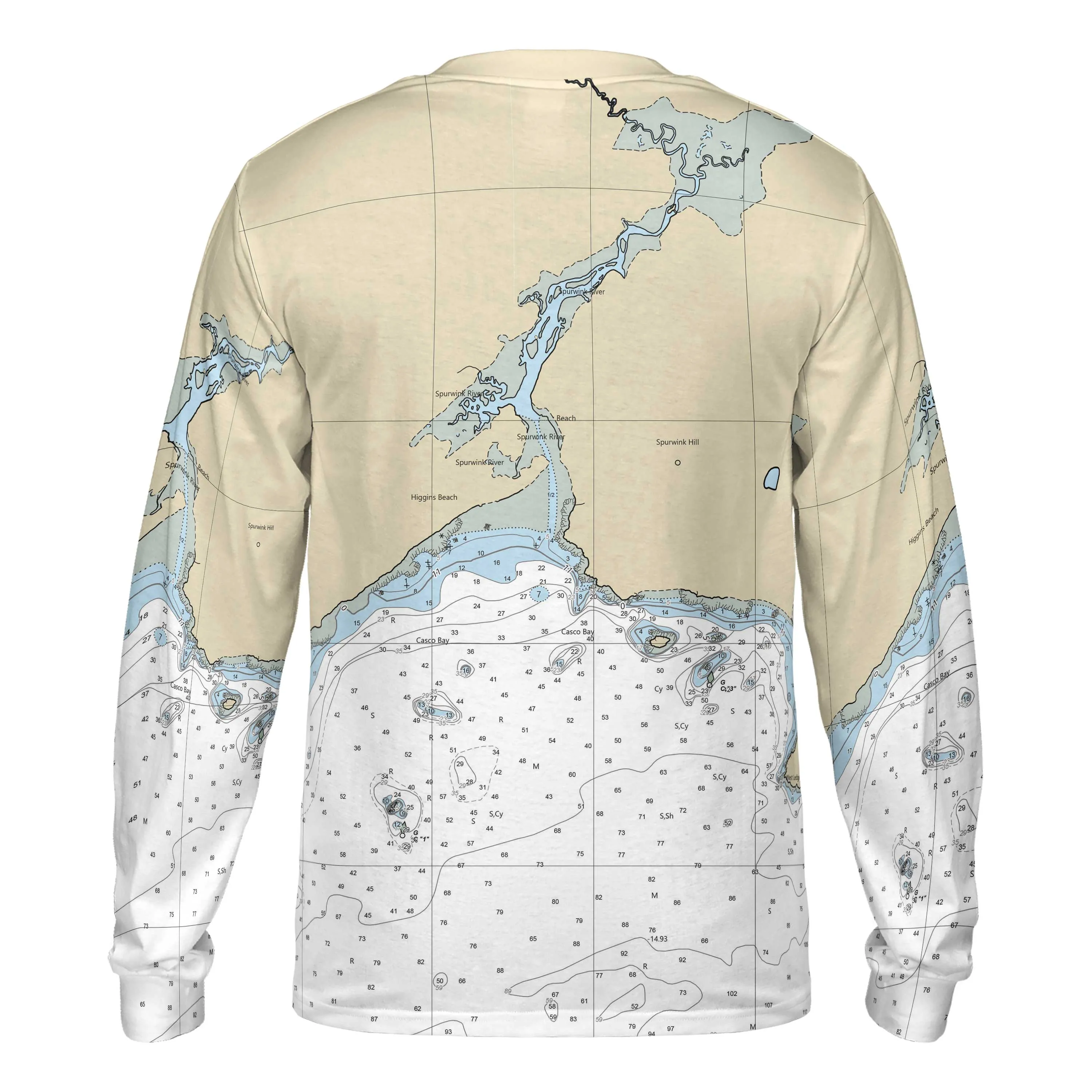The Higgins Beach Long Sleeve Performance Tee