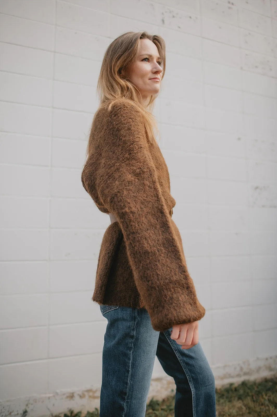 The Marlowe Cardigan x Cutcake - Espresso