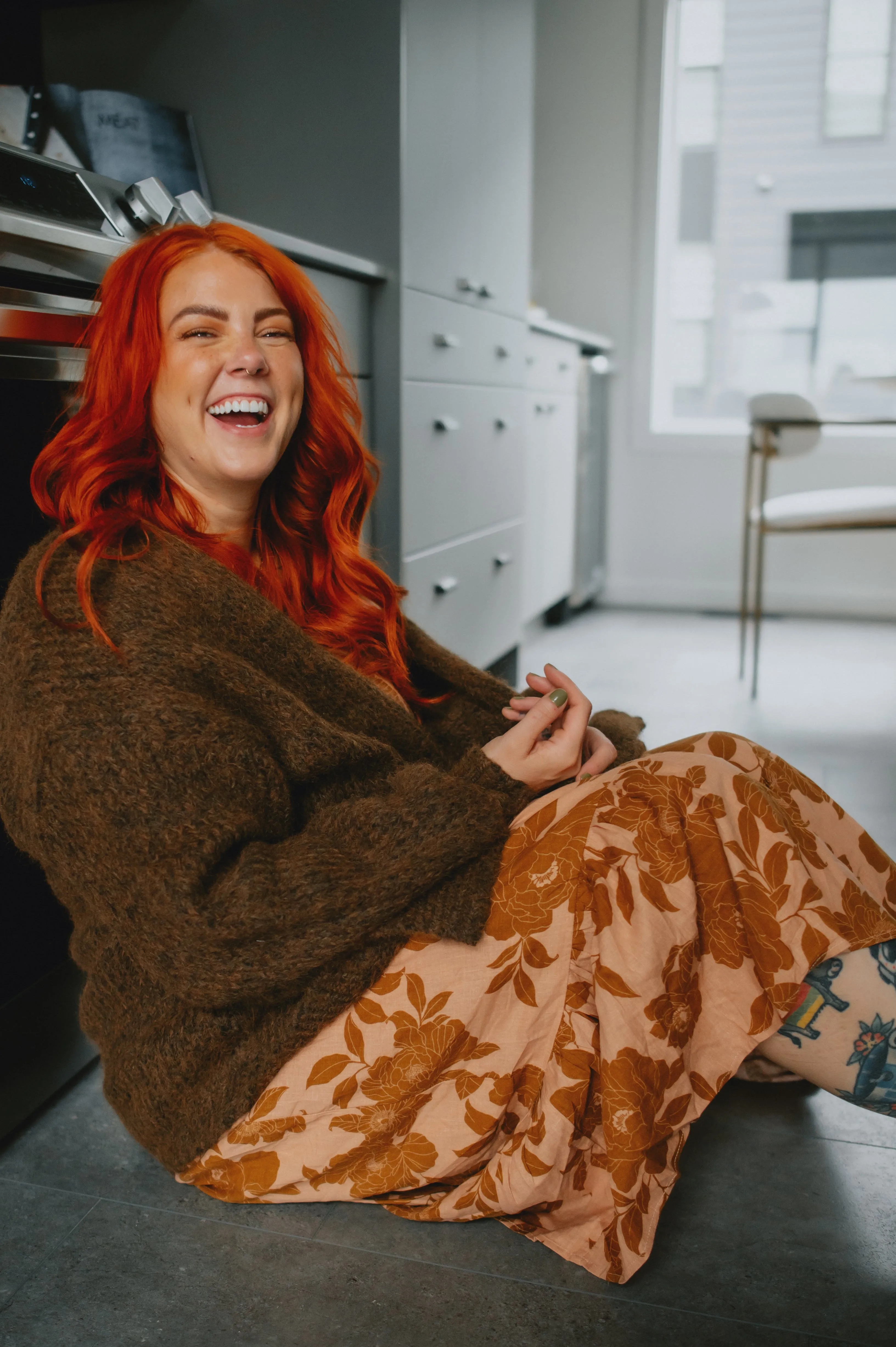 The Marlowe Cardigan x Cutcake - Espresso