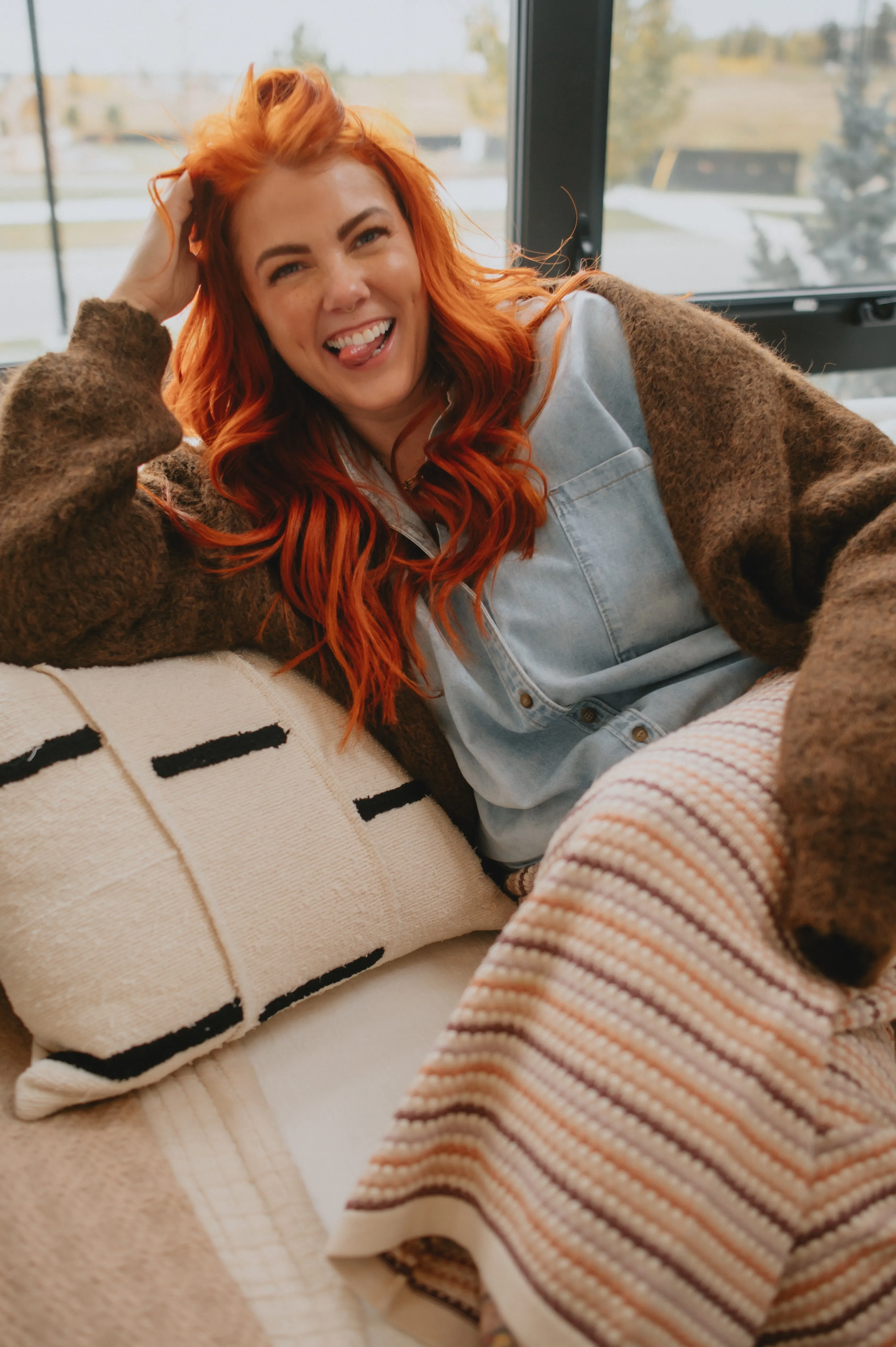 The Marlowe Cardigan x Cutcake - Espresso