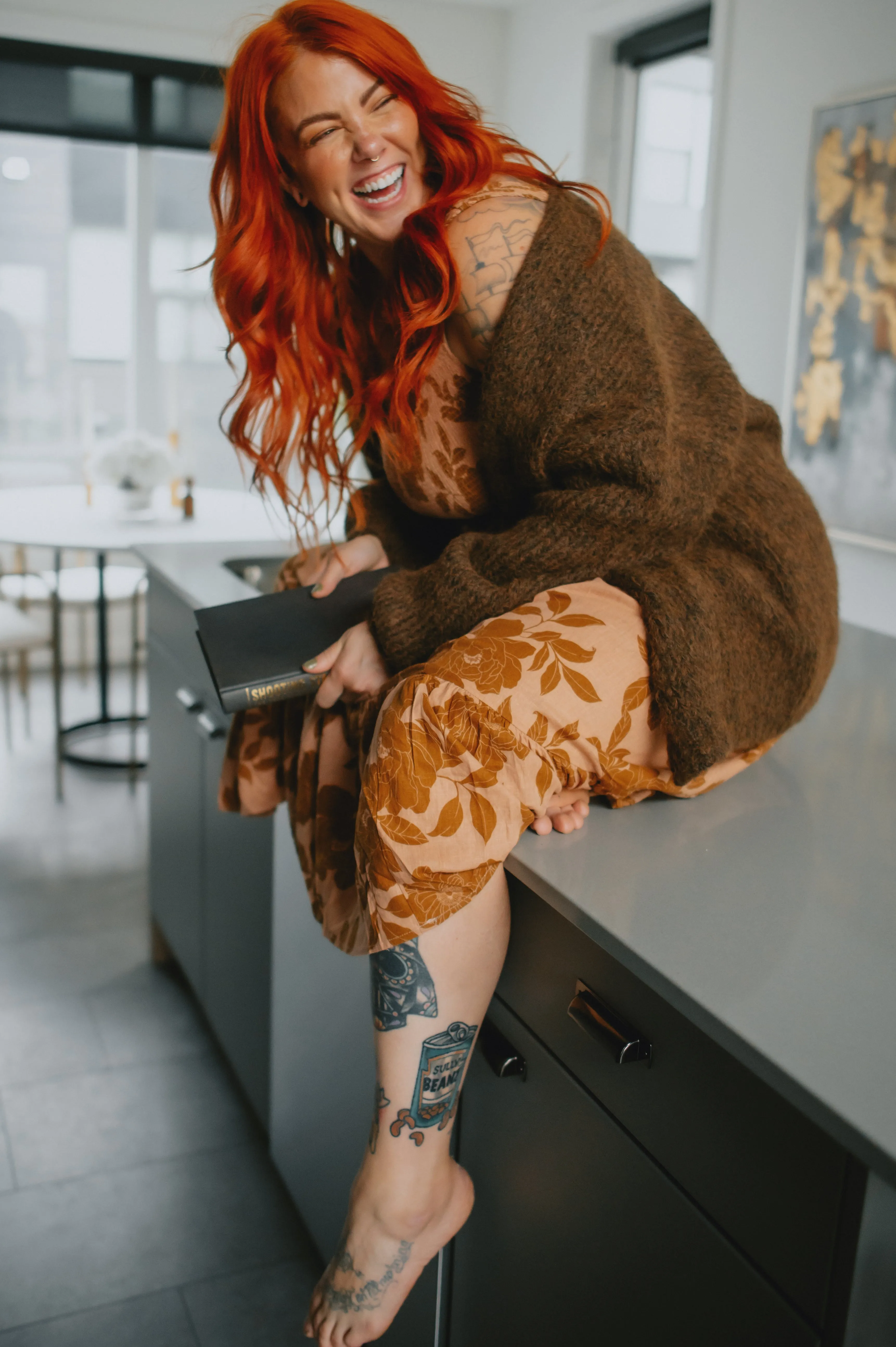 The Marlowe Cardigan x Cutcake - Espresso