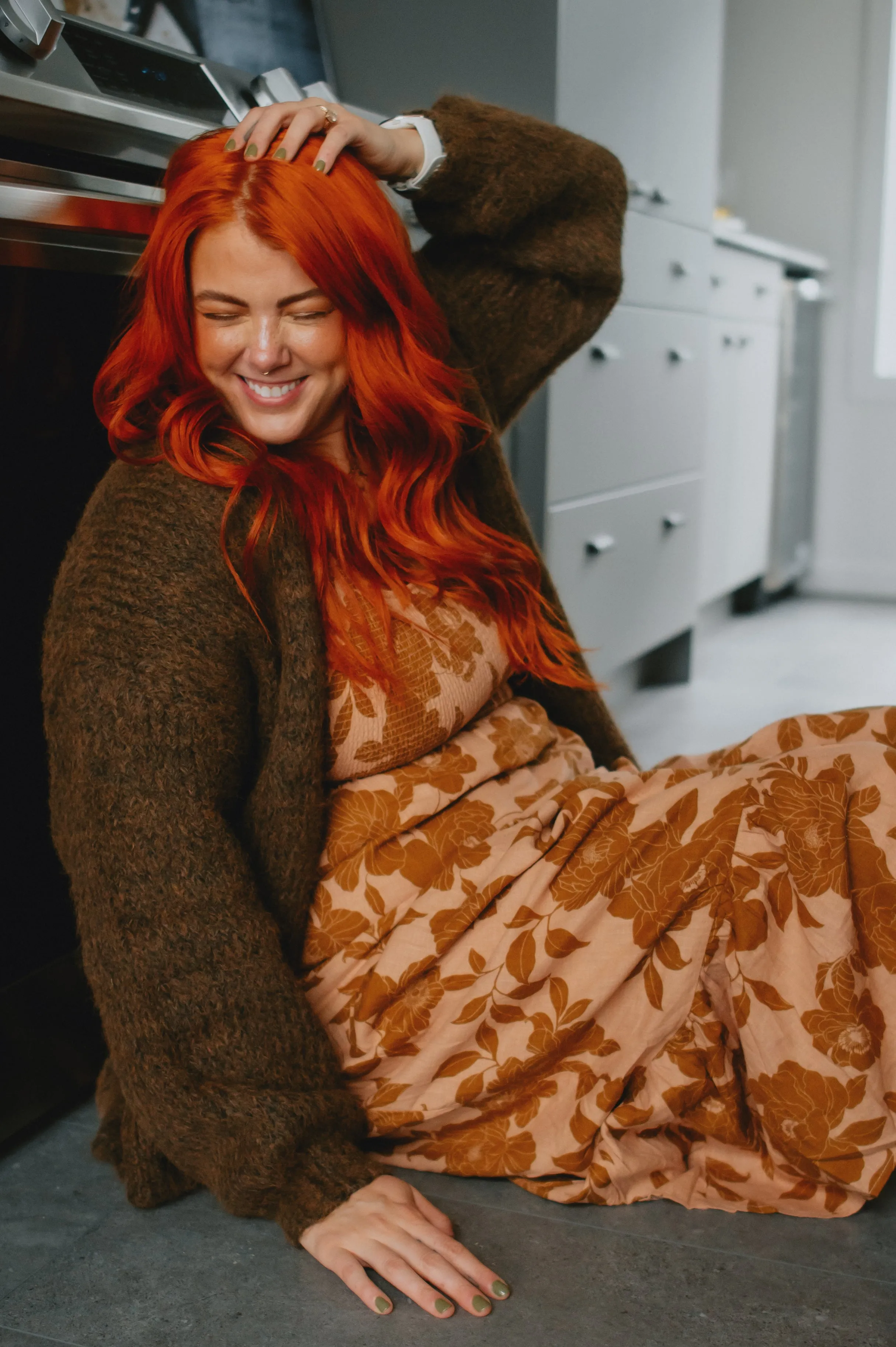 The Marlowe Cardigan x Cutcake - Espresso