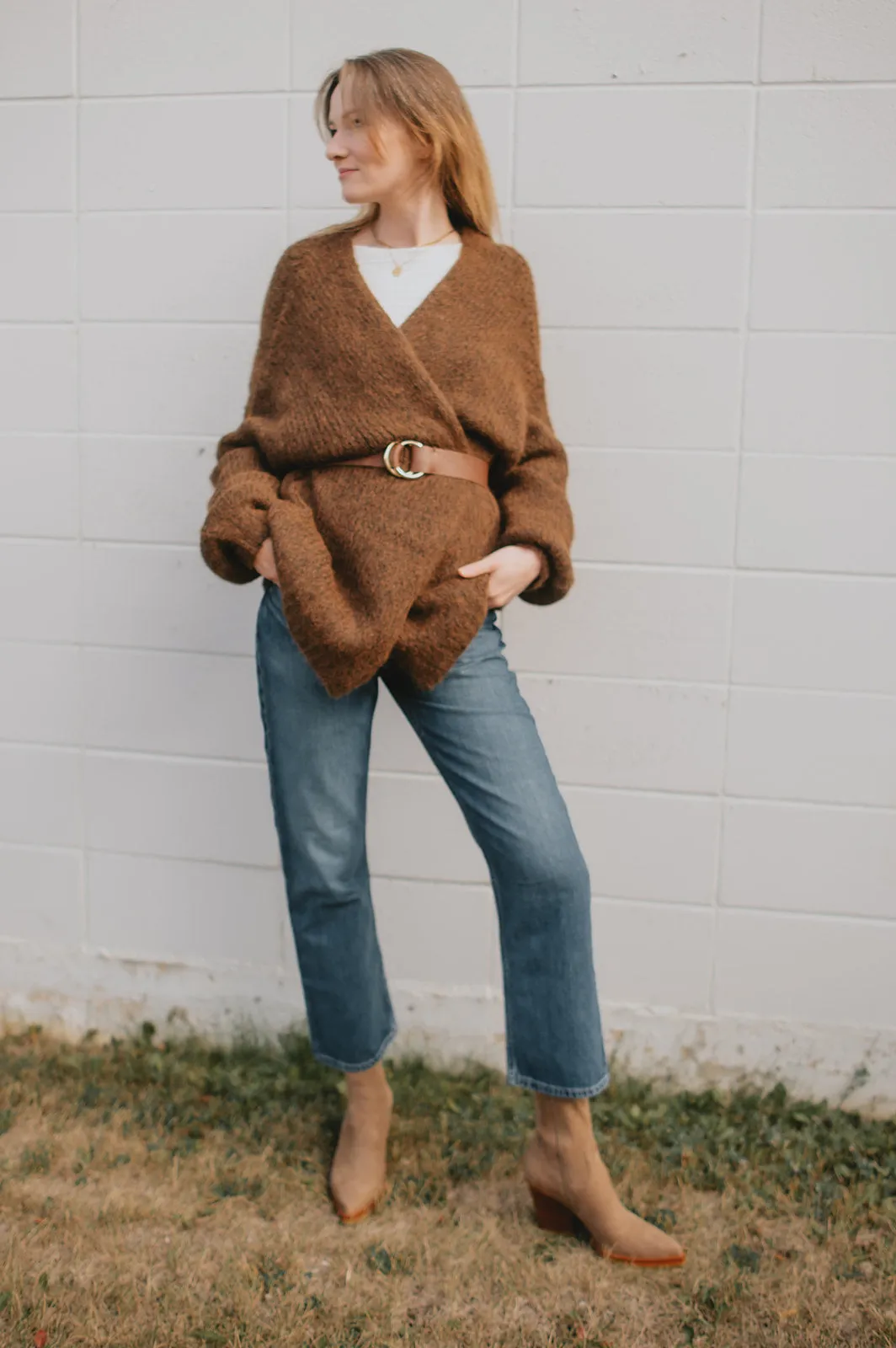 The Marlowe Cardigan x Cutcake - Espresso