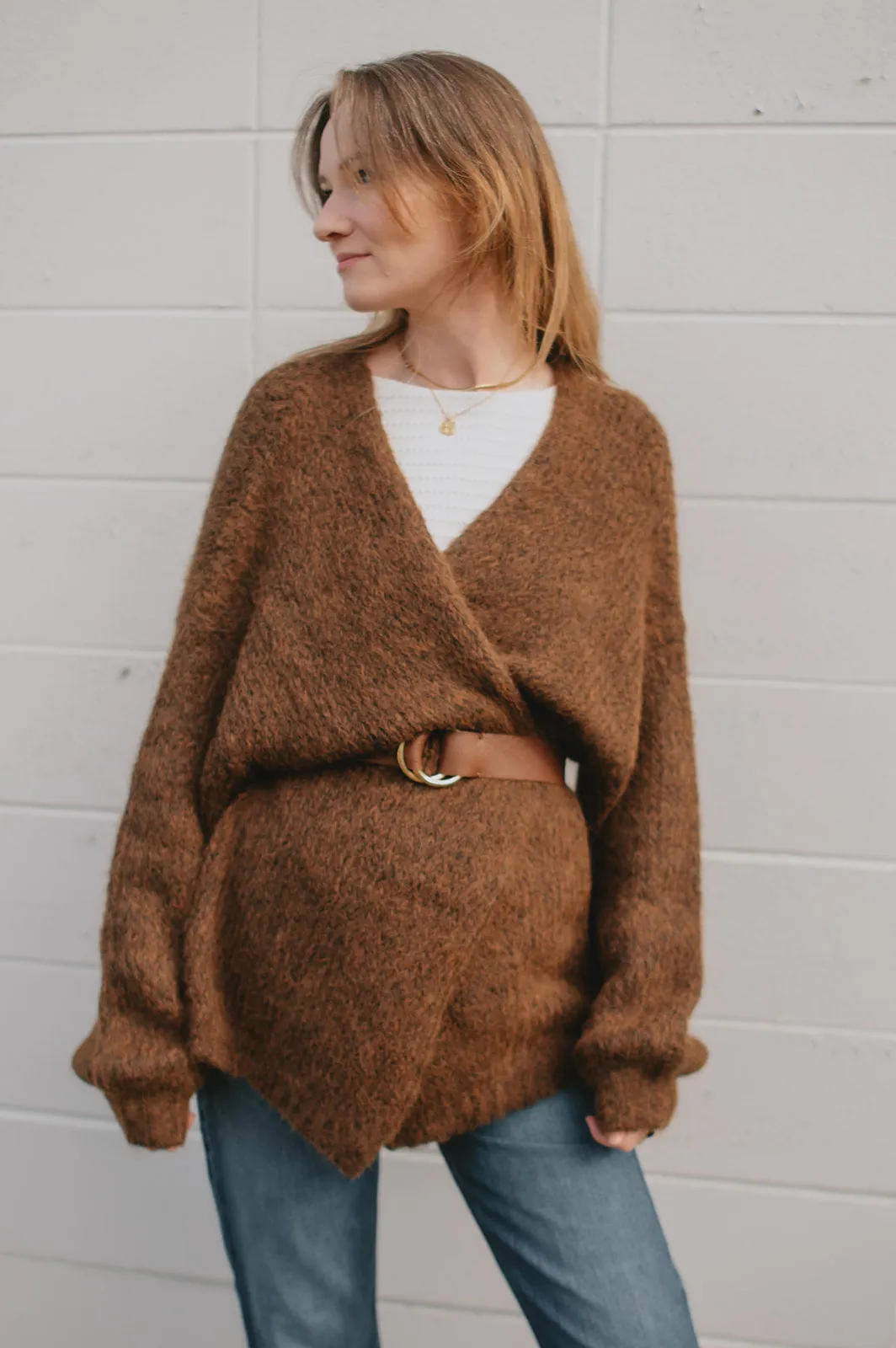 The Marlowe Cardigan x Cutcake - Espresso