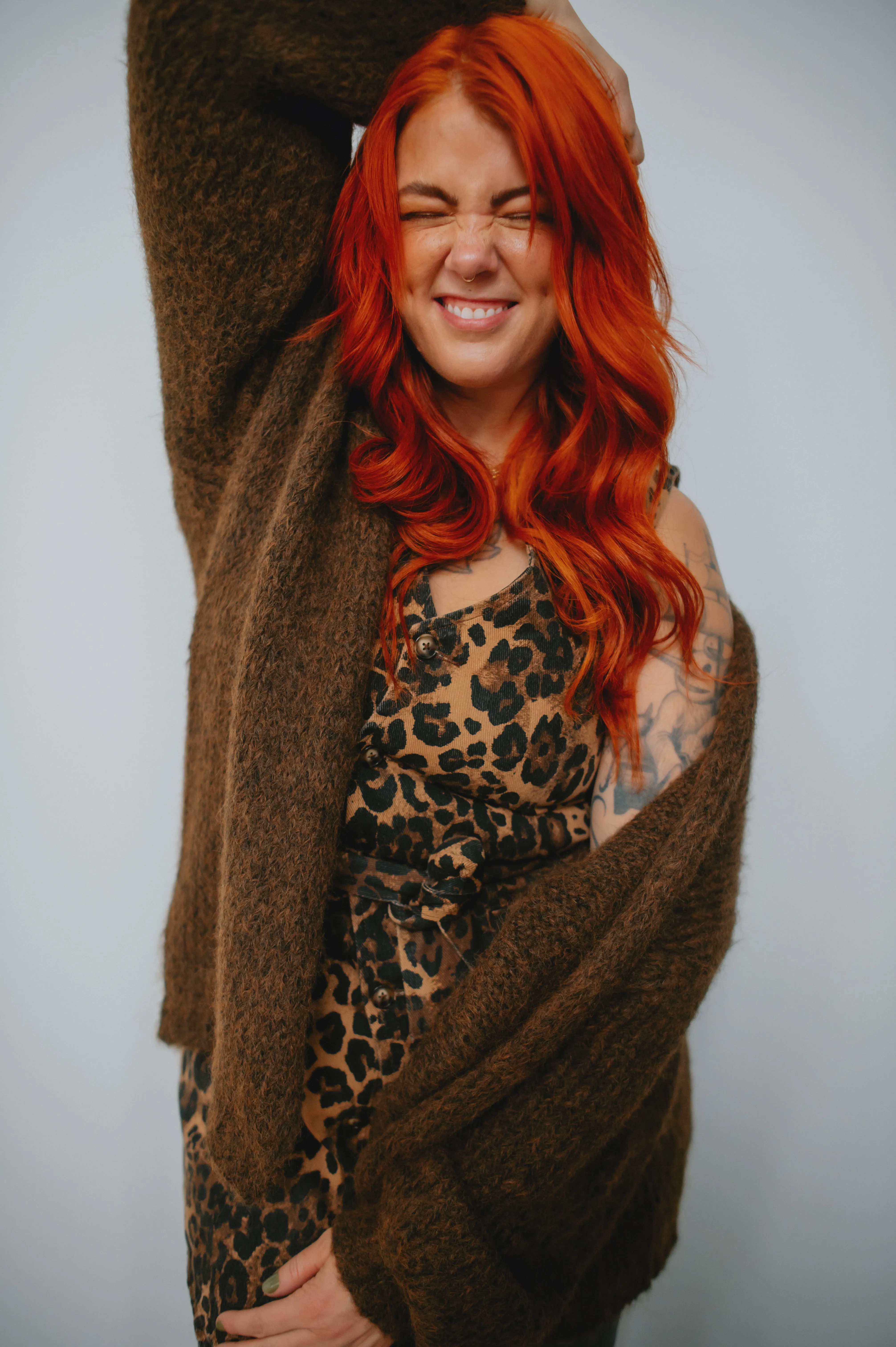 The Marlowe Cardigan x Cutcake - Espresso