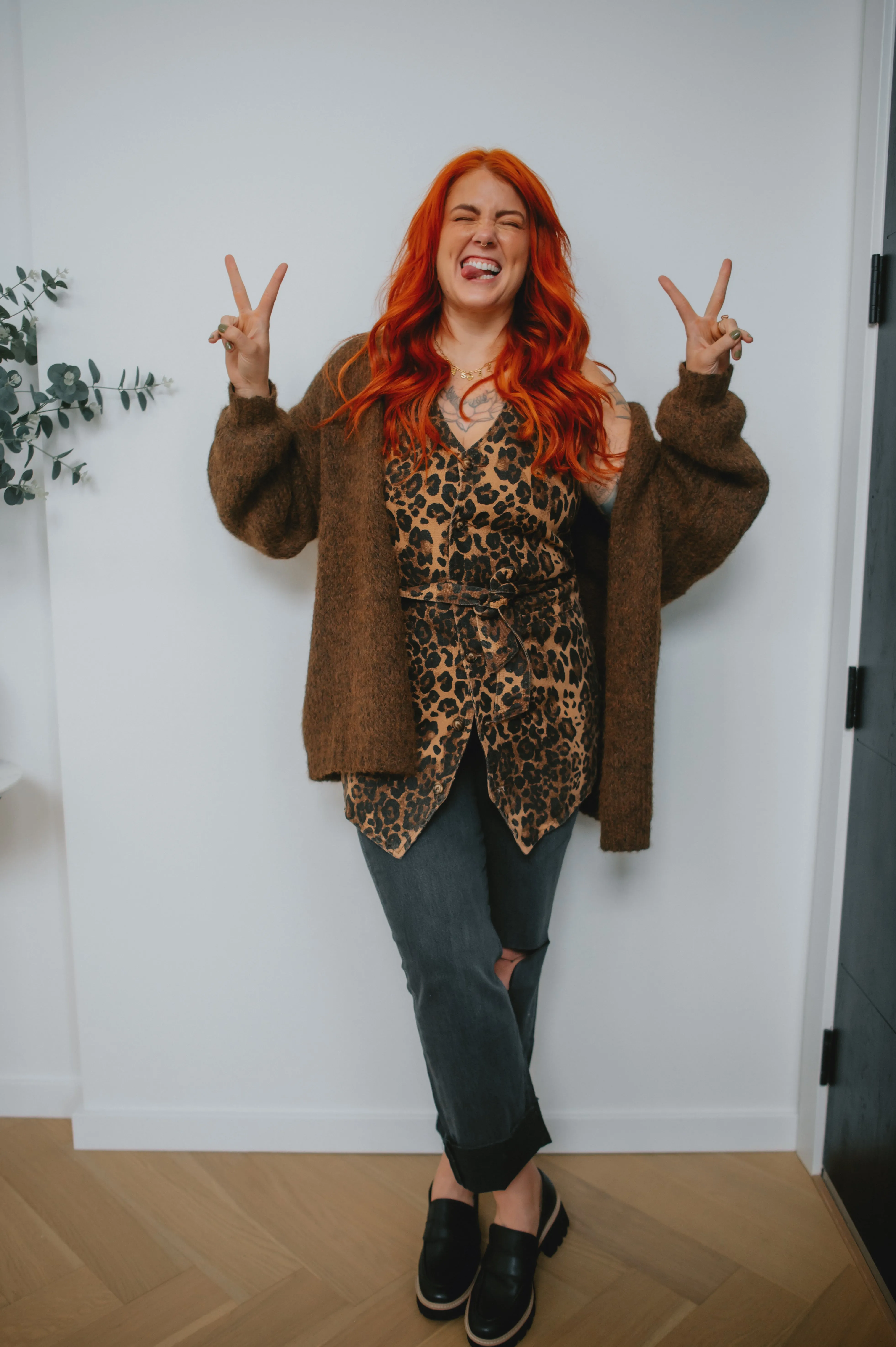 The Marlowe Cardigan x Cutcake - Espresso
