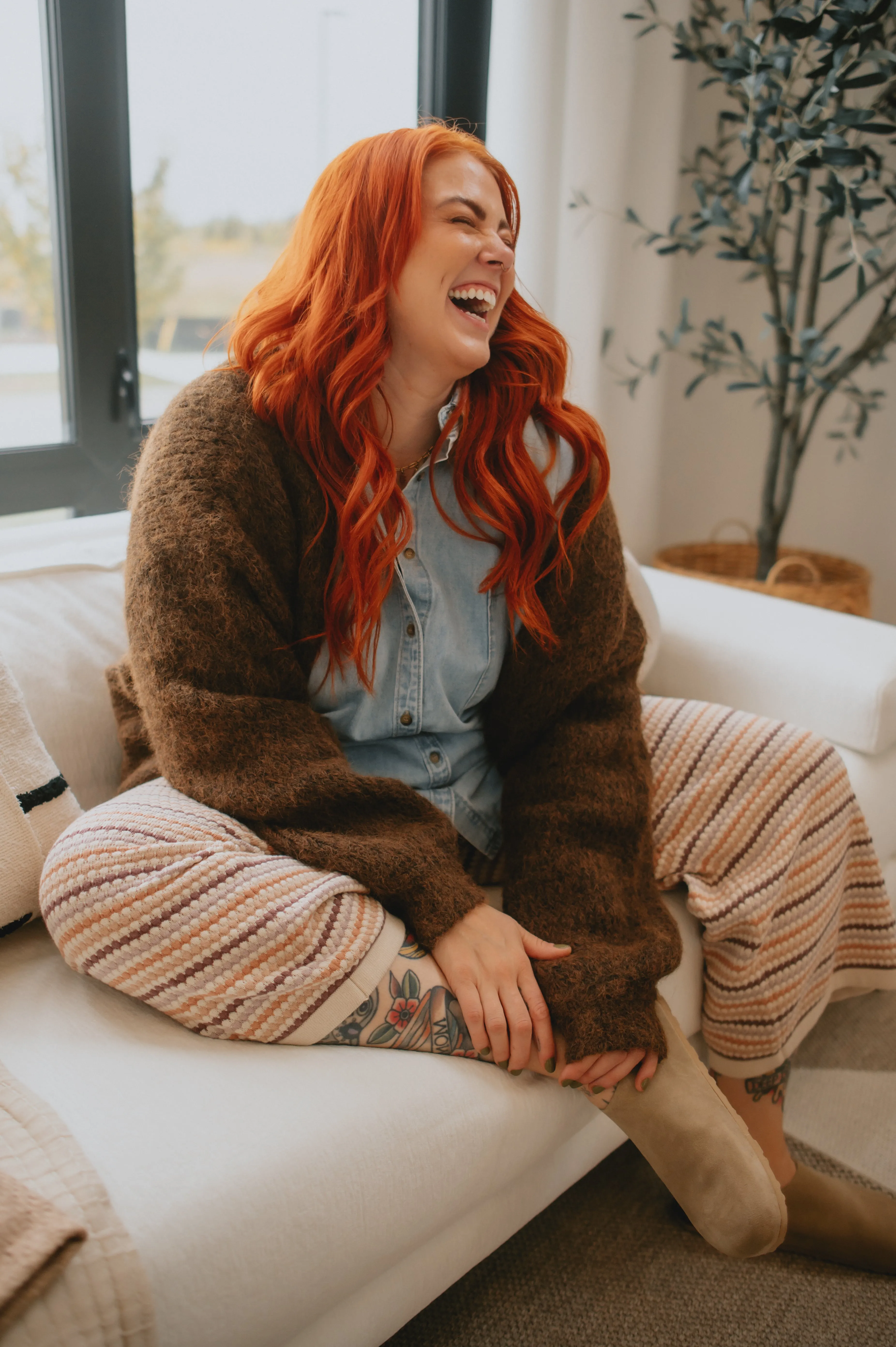 The Marlowe Cardigan x Cutcake - Espresso