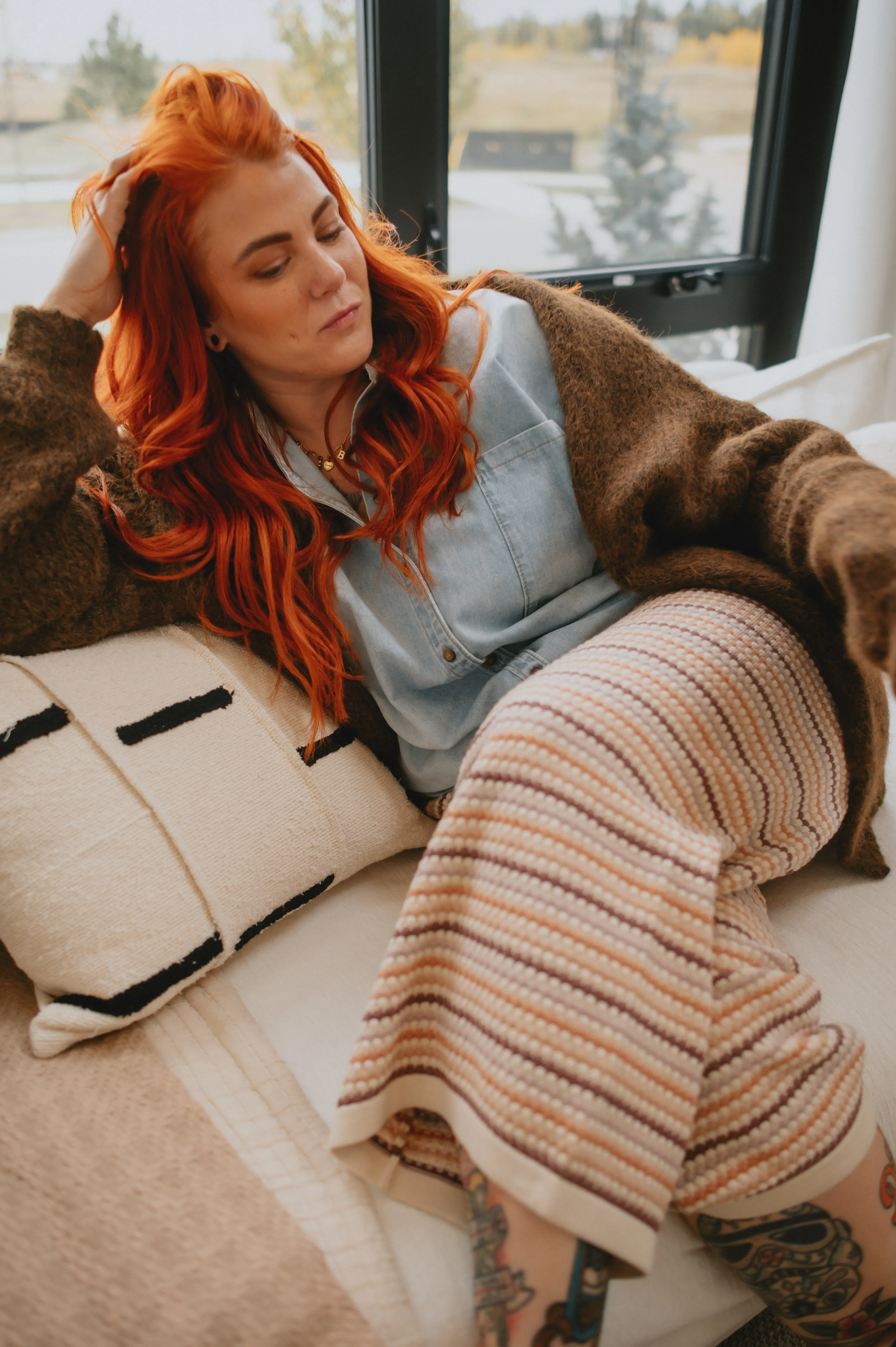 The Marlowe Cardigan x Cutcake - Espresso