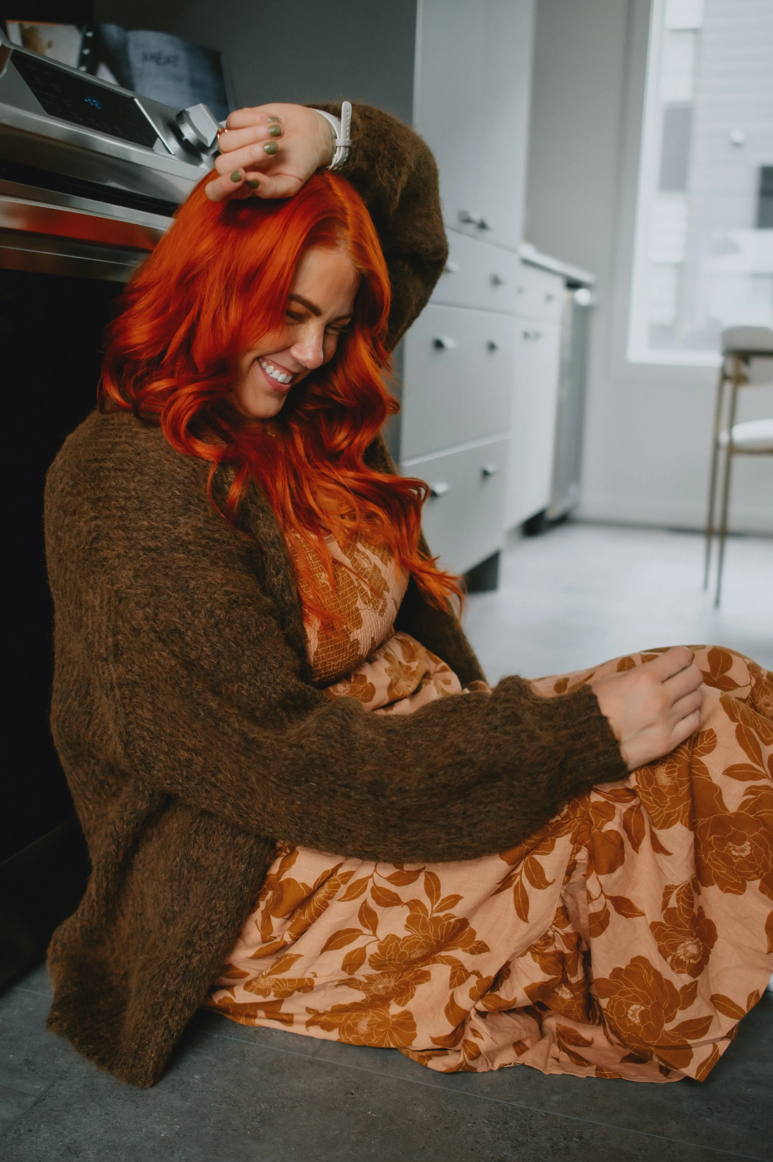 The Marlowe Cardigan x Cutcake - Espresso