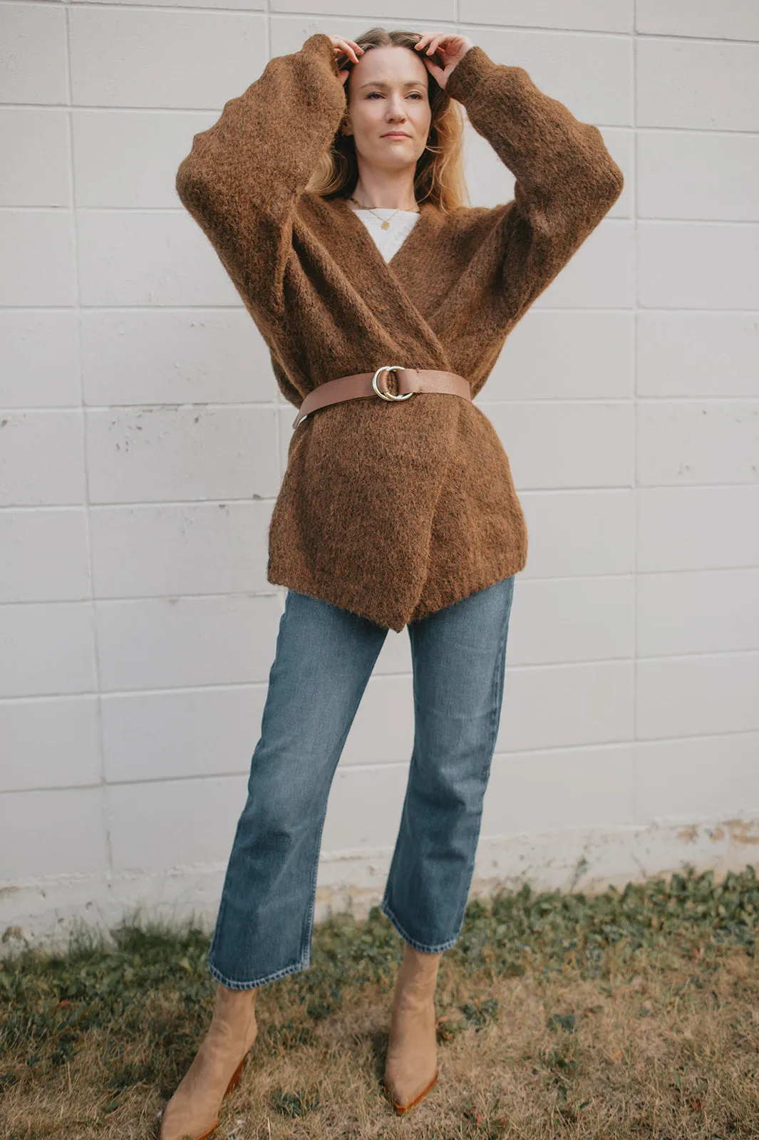 The Marlowe Cardigan x Cutcake - Espresso