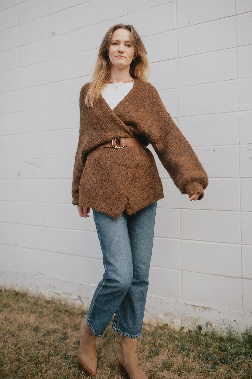 The Marlowe Cardigan x Cutcake - Espresso