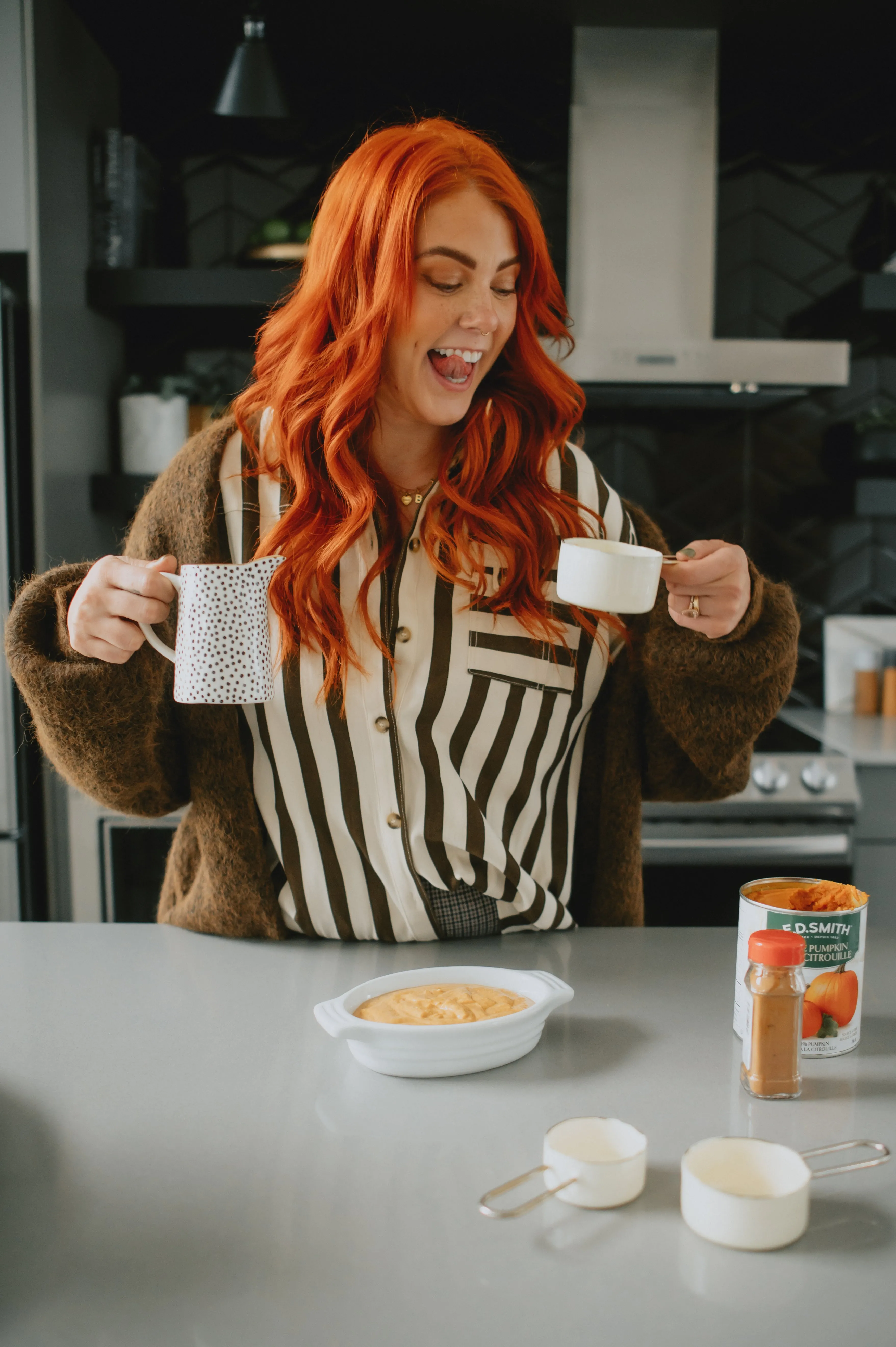 The Marlowe Cardigan x Cutcake - Espresso