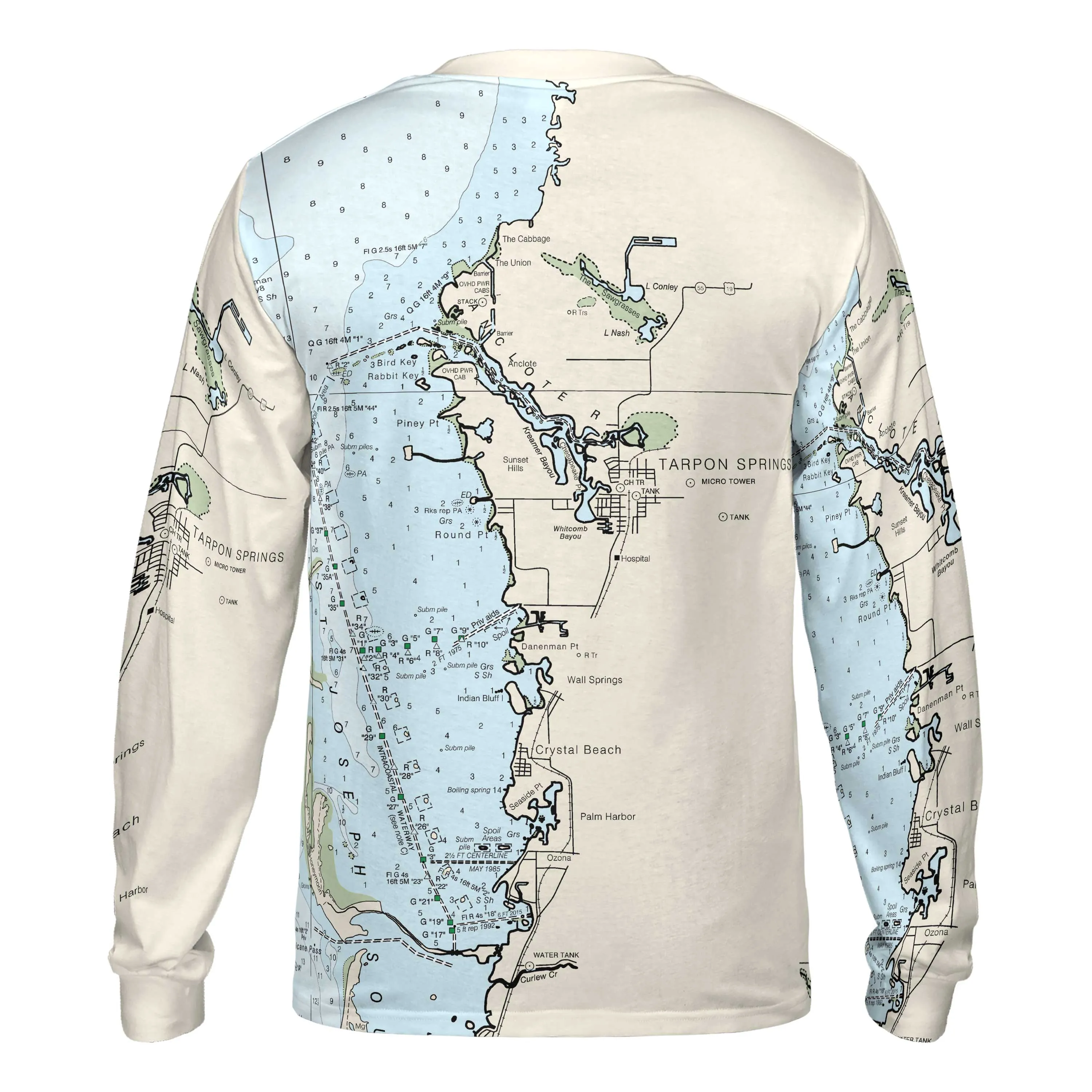 The Tarpon Springs Long Sleeve Performance Tee