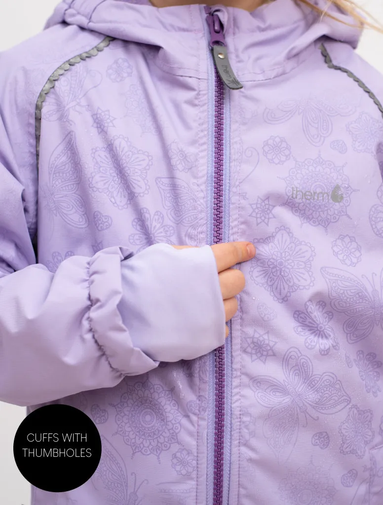THERM SplashMagic Girls Storm Jacket | Waterproof Windproof Eco Rain Coats