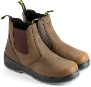 Thorogood 814-3166 Unisex Thoro-Flex Series 6" Quick Release Pull-On Non-Safety Toe Work Boot
