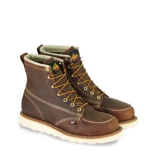 Thorogood 814-4203 Men's American Heritage 6" Brown Moc Toe MAXWear Wedge™ Non-Safety Toe Work Boot