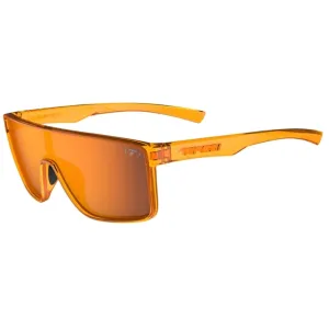 Tifosi Sanctum Sunglasses Amber Blaze With Atomic Orange Mirror Lens