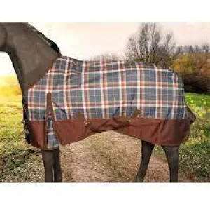 TK806BL-54"-Bl/Tn/Br Blanket Pony Goliath Turnout 600D 300g