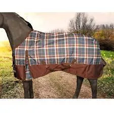 TK806BL-54"-Bl/Tn/Br Blanket Pony Goliath Turnout 600D 300g