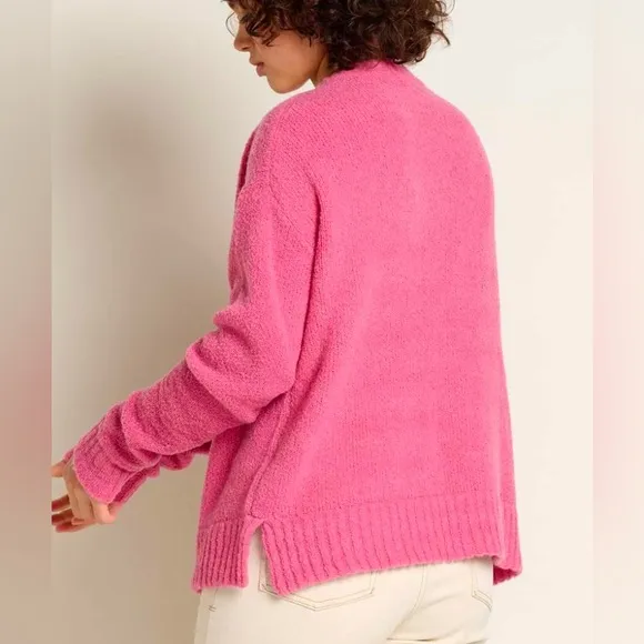 Toad&amp;Co Cotati Dolman Sweater in Pink, Women’s Size XS, NWT
