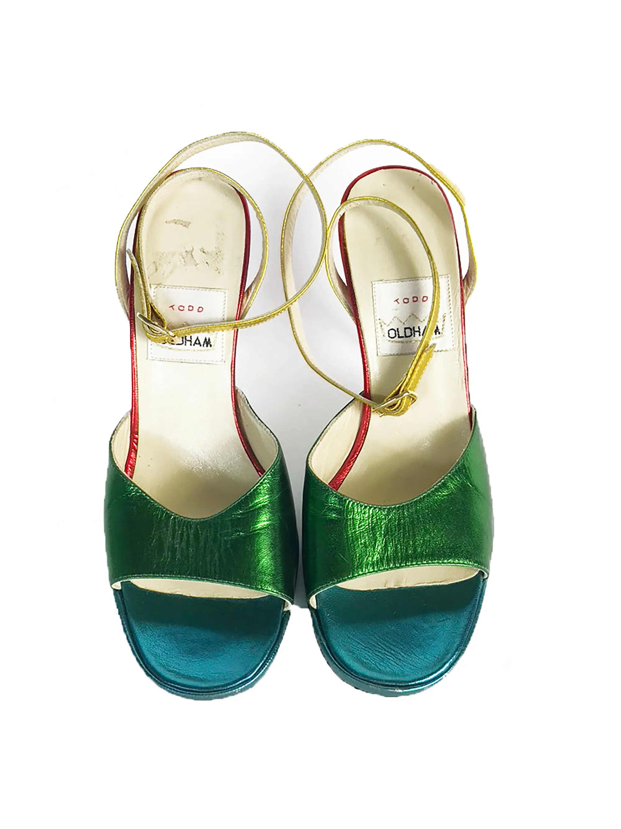 TODD OLDHAM Rainbow Heels