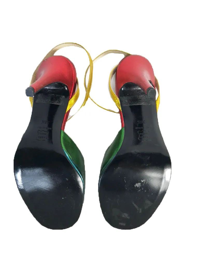 TODD OLDHAM Rainbow Heels